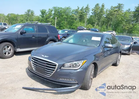 2017 Genesis G80 3.8 из США, поврежденный, VIN KMHGN4JE5HU180805